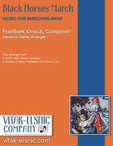 Black Horses March Marching Band sheet music cover